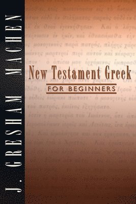 bokomslag New Testament Greek for Beginners