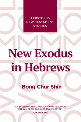 Bong Chur Shin - New Exodus in Hebrews, Häftad