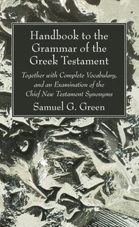 bokomslag Handbook to the Grammar of the Greek Testament