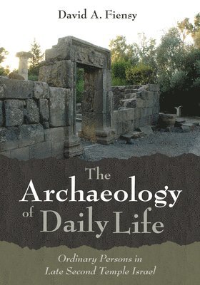 David A Fiensy, David A. Fiensy - Archaeology of Daily Life, Häftad