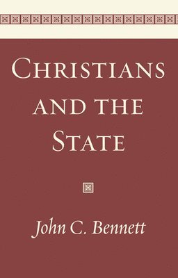 bokomslag Christians and the State