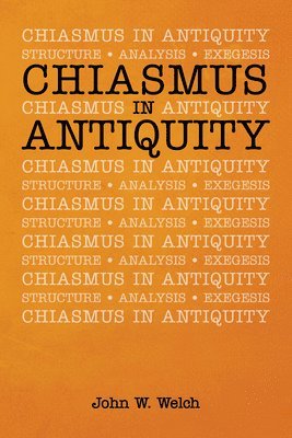 bokomslag Chiasmus in Antiquity