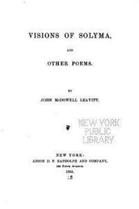 bokomslag Visions of Solyma, and Other Poems