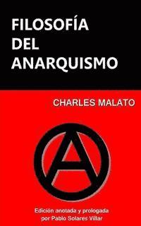 bokomslag Filosofía del anarquismo