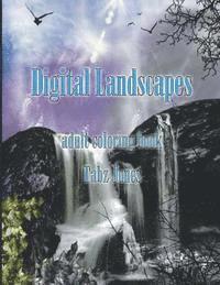 Digital Landscape Adult Coloring Book 1