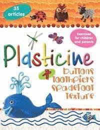 Plasticine + buttons, toothpicks, spadefoot, texture 1