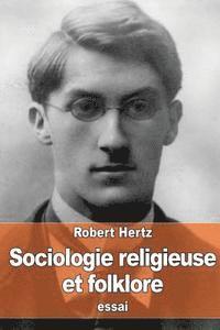 bokomslag Sociologie religieuse et folklore