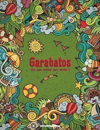 bokomslag Garabatos libro para colorear para adultos 1