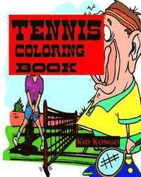 bokomslag Tennis Coloring Book