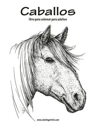 Caballos libro para colorear para adultos 1 1