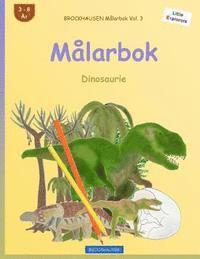 BROCKHAUSEN Målarbok Vol. 3 - Målarbok: Dinosaurie 1