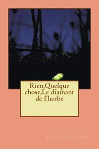 bokomslag Rien, Quelque chose, Le diamant de l'herbe