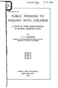 Public Pensions to Widows with Children 1