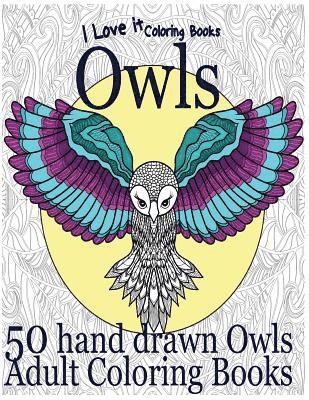 Adult Coloring Books: Owls 1