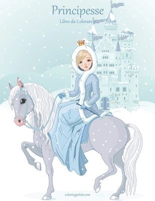 Principesse Libro da Colorare 2 1