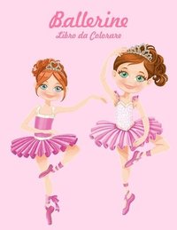 bokomslag Ballerine Libro da Colorare 1