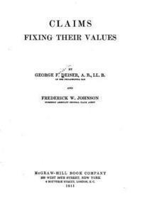 bokomslag Claims, fixing their values
