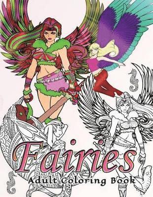 bokomslag Fairies Adult Coloring Book
