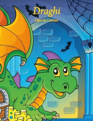 bokomslag Draghi Libro da Colorare 1
