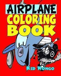 Airplane Coloring Book 1