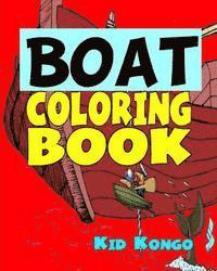 bokomslag Boat Coloring Book