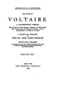 bokomslag The Works of Voltaire, A Contemporary Version - vol XLI