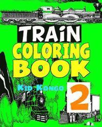 bokomslag Trains Coloring Book 2