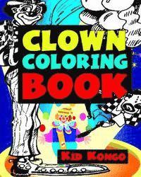 bokomslag Clown Coloring Book