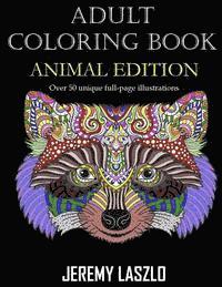 Jeremy Laszlo - Adult Coloring Book: Animal Edition, Häftad