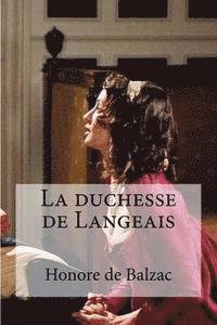 bokomslag La duchesse de Langeais