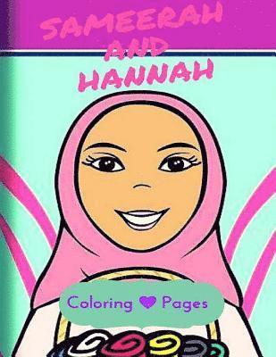 bokomslag Sameerah and Hannah Coloring Pages