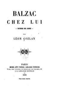 bokomslag Balzac chez lui, souvenirs des Jardies