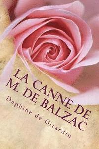 bokomslag La canne de M. de Balzac