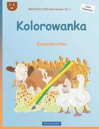 bokomslag BROCKHAUSEN Kolorowanka Vol. 1 - Kolorowanka: Gospodarstwo