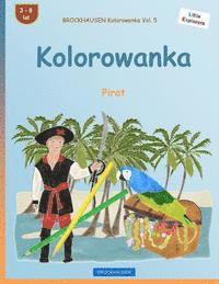 bokomslag BROCKHAUSEN Kolorowanka Vol. 5 - Kolorowanka: Pirat