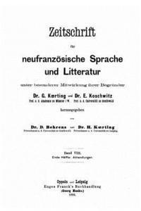 bokomslag Zeitschrift für französische sprache und literatur