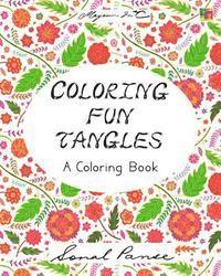 bokomslag Coloring Fun Tangles: A Coloring Book
