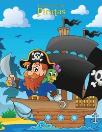 bokomslag Livro para Colorir de Piratas 1