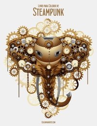 bokomslag Livro para Colorir de Steampunk 1