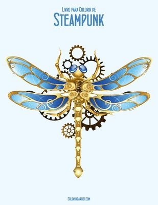 bokomslag Livro para Colorir de Steampunk 2