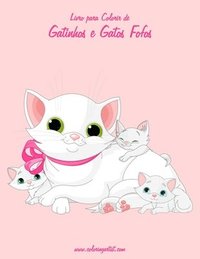 bokomslag Livro para Colorir de Gatinhos e Gatos Fofos 3