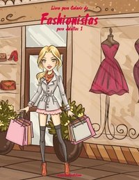 bokomslag Livro para Colorir de Fashionistas para Adultos 1