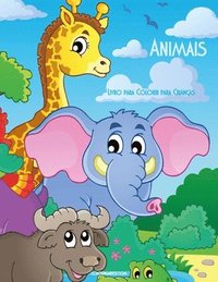 bokomslag Livro para Colorir de Animais para Criancas 1