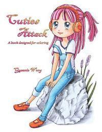 bokomslag Cuties Attack - A Book Designed for Coloring