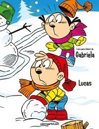 bokomslag Livro para Colorir de Gabriela e Lucas 1 & 2