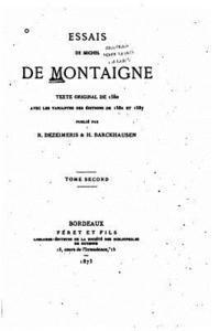 bokomslag Essais de Michel de Montaigne