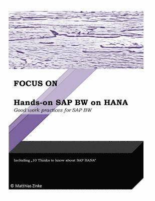 Hands-on SAP BW on HANA: Good work practices for SAP BW 1