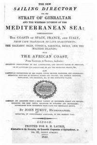 bokomslag The new sailing directory for the Strait of Gibralter and the western division of the Mediterranean Sea, comprehending the coasts of Spain, France, an