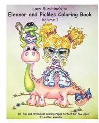 Lacy Sunshine's Eleanor and Pickles Coloring Book: Whimsical Big Eyed Art Froggy Fun 1