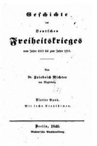 bokomslag Geschichte des deutschen Freiheitskrieges